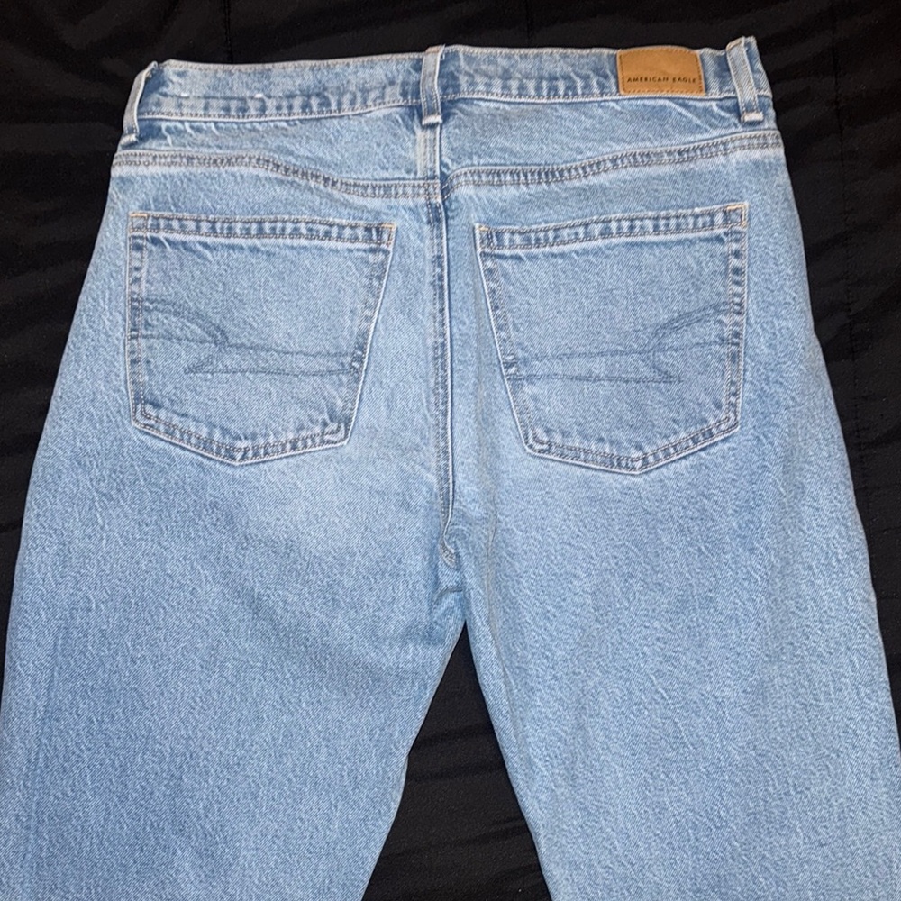 Women’s light blue jeans